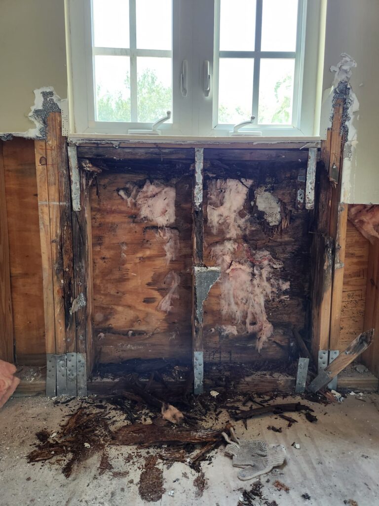 damaged wall window replacement engineer consulting