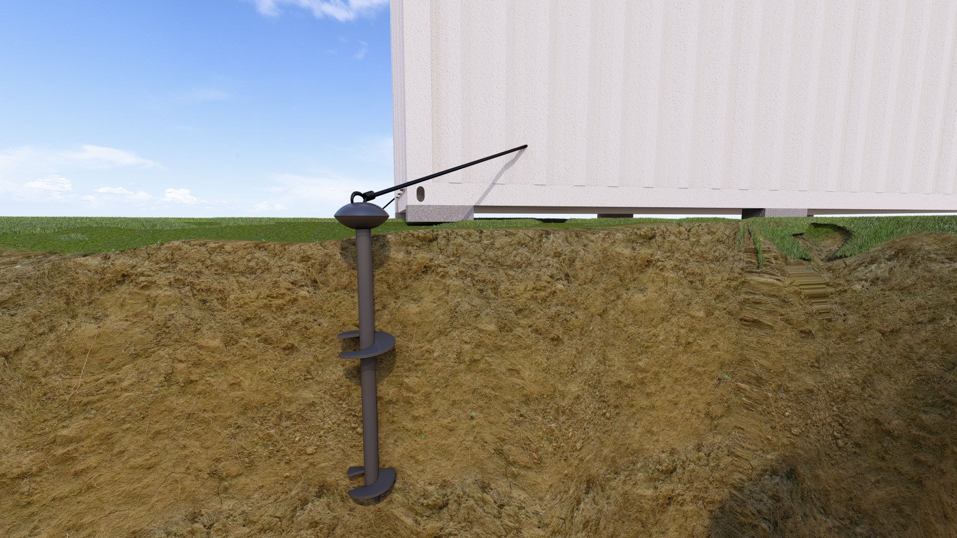 DIY Concrete Block Foundation Plan for 20ft Shipping Container Storage plan by Oasis Designs