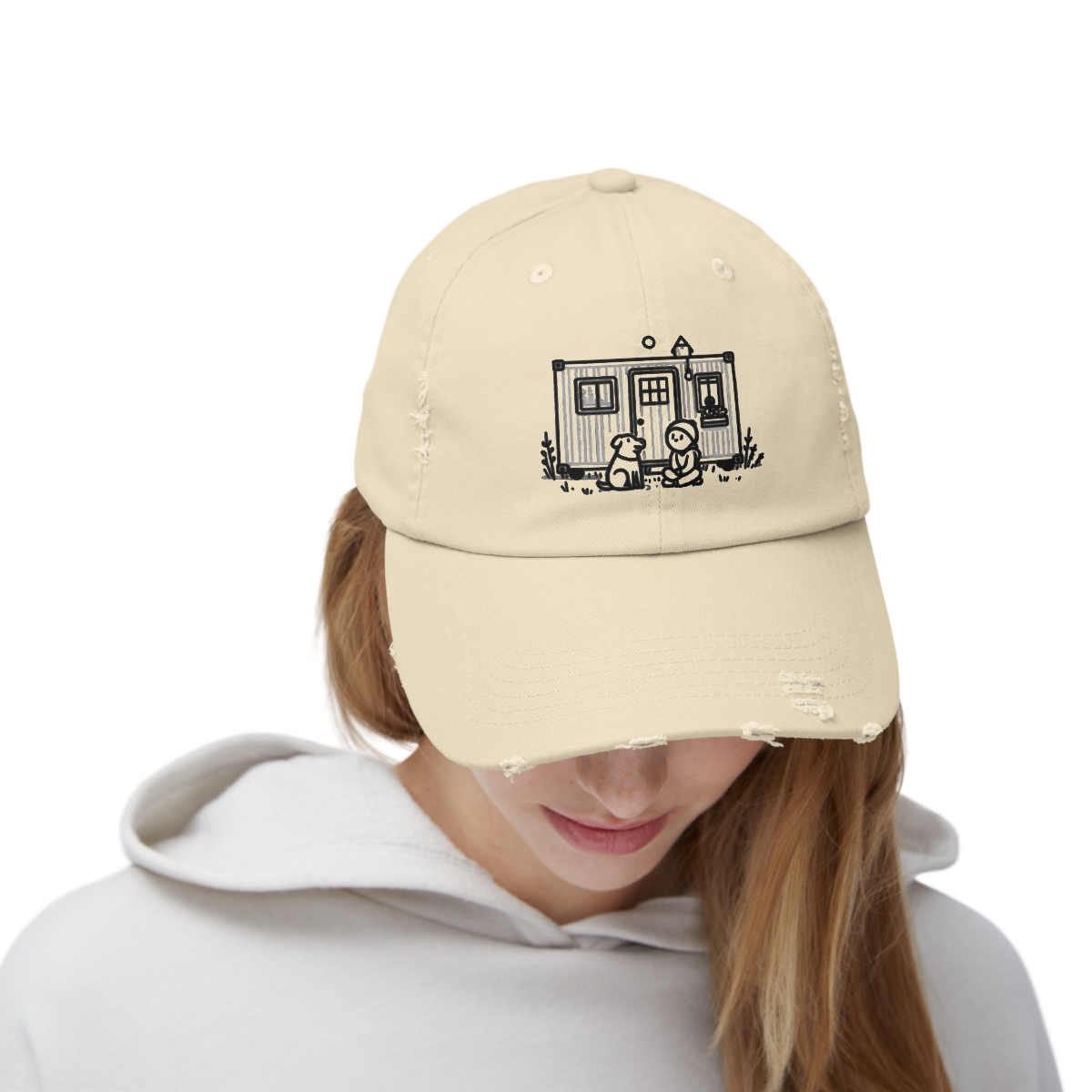 Container Home Enthusiast - Distressed Cotton Twill Hat
