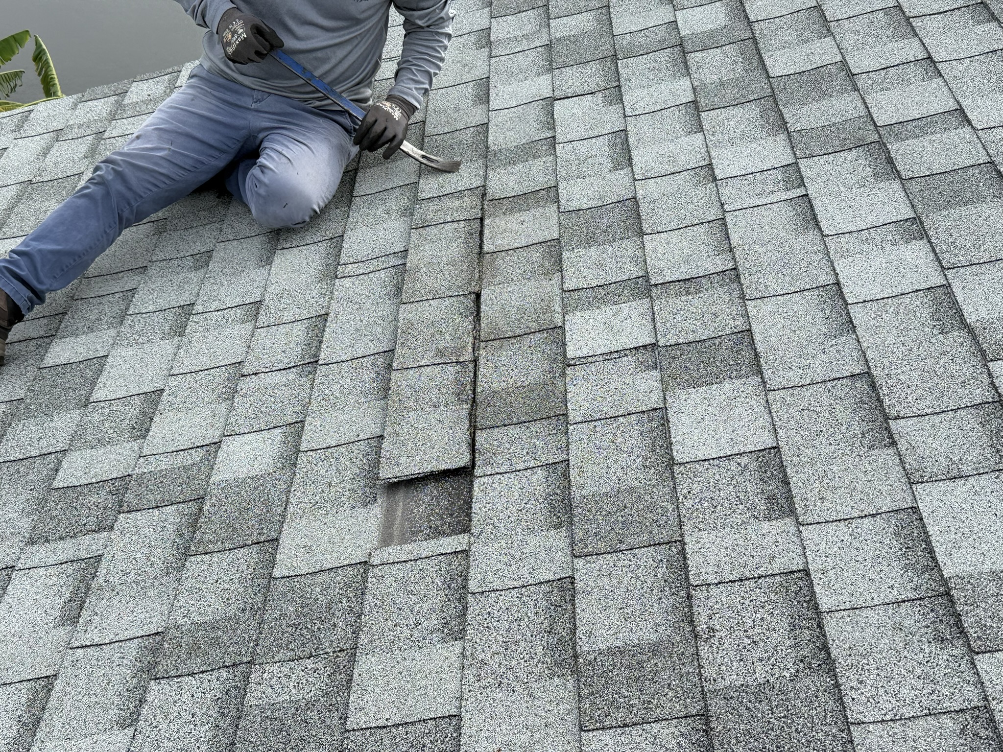 limited invasive roof inspection